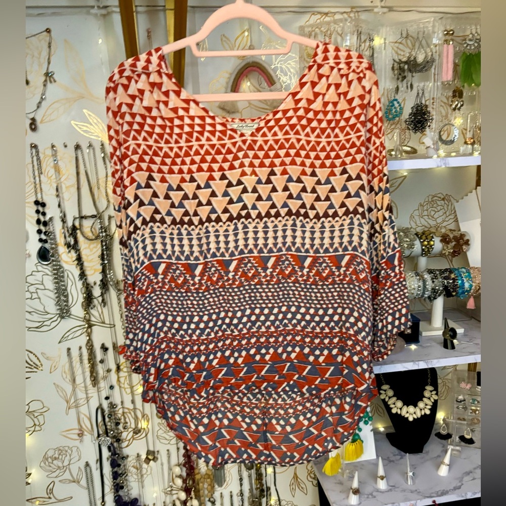 Lucky Brand Boho top size Medium